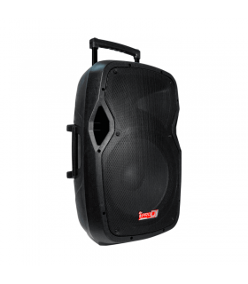 PRO DJ - PB-15LMP3 - Cabina Activa Recargable con Micrófonos