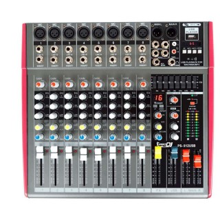 Pro DJ PS812USB Consola de sonido