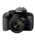 Canon 800D 24,2 megapixeles Incluye lente 18-55 mm, 6 fps de disparos en serie, 60p Full HD