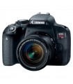 Canon EOS Rebel T7i 24,2 Megapixeles Incluye lente 18-55 mm, Wi-Fi. Bluetooth, NFC