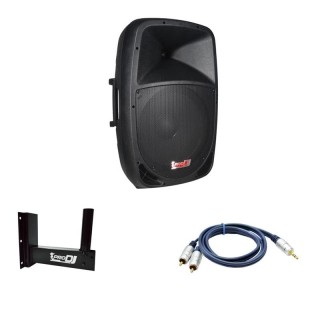 PRO DJ PB12E-MP3 Combo Cabina+Soporte+Cable de audio