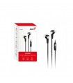 Genius HS-M 228 audífonos negros con micrófono