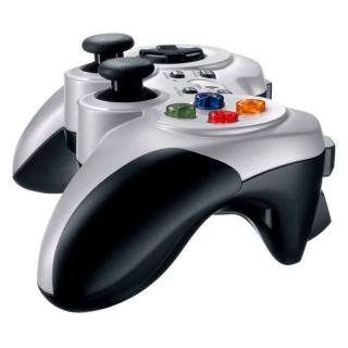 Logitech F710 Gamepad gaming inalámbrico, receptor USB, doble motor de vibración, compatible con PC, Android, TV