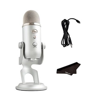 Blue Yeti USB-Silver Micrófono USB