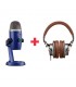 Micrófono Blue Yeti Nano + Audífonos Behringer BH 470